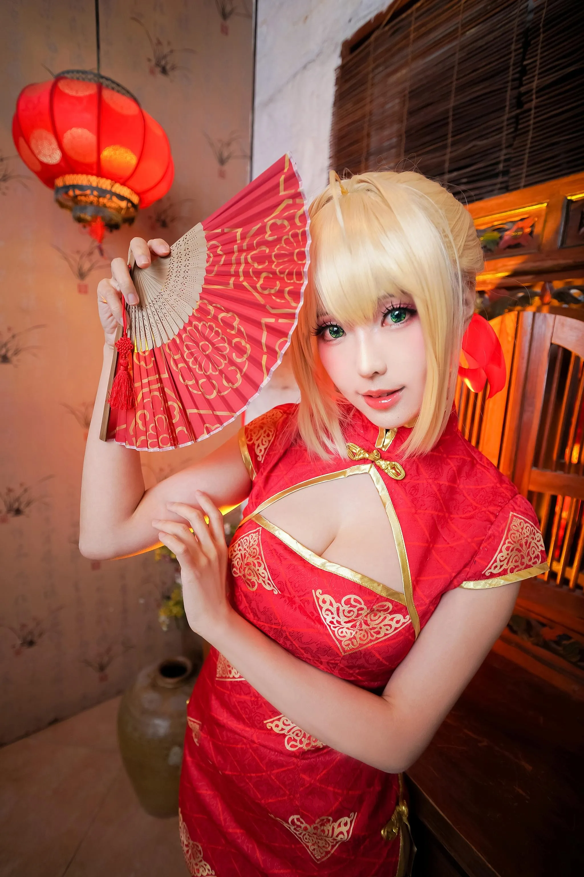 ElyEE子 – NO.61 saber-红旗袍 [21P]插图4
